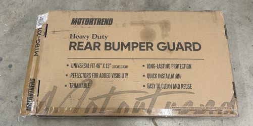 Rear bumper guard