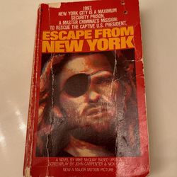 Escape From New York Novel
