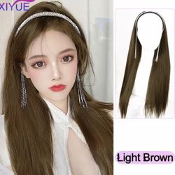 Half Hair Band Hair Extension Wig