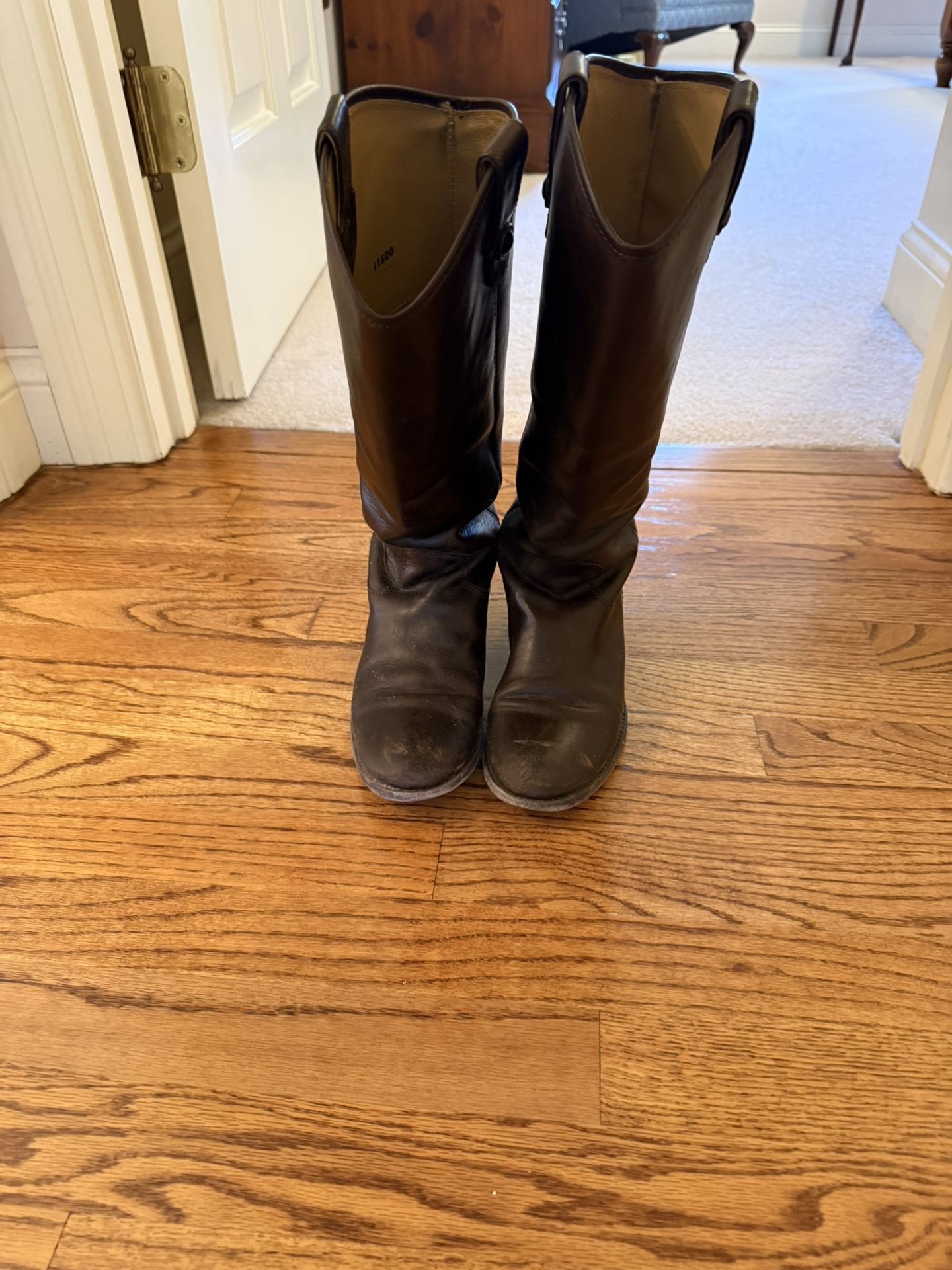 Women’s Frye Melissa Button Boots- Cognac - Size 7B