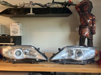 2011 Toyota Avalon Limited LH RH HID Xenon headlight Assys