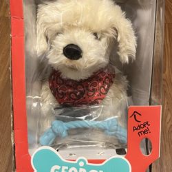 Georgie Interactive Plush Electronic Puppy