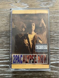 2Pac 2Pacalypse Now Cassette Tape 1991 HIPHOP