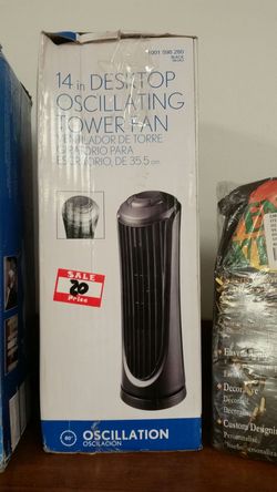 New small 14 in table desk fan 3 speeds