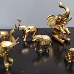 Brass Elephants