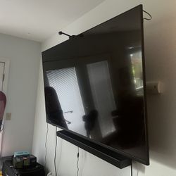 65 Inch 4K Fire TV with Sound System And Mount