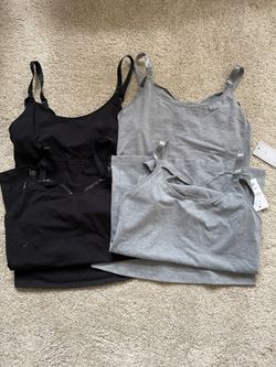 Lots Of 4 A.Glow Maternity Cami Top Women XS