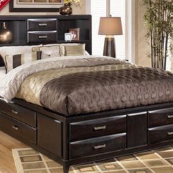 Queen Storage Bed