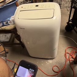 Toshiba 10,000 BTU  need your own hose 1116 airport Dr can deliver depending on address tip the driver we used the disavled