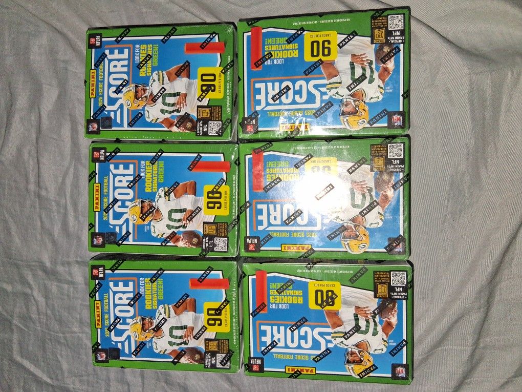 Paining 2025 Score Football Cards