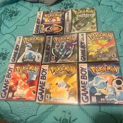 Pokemon Gameboy lot