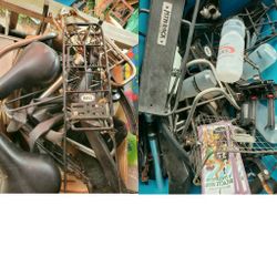 Big Bin Of Bicycle Things, Mixed Lot $100