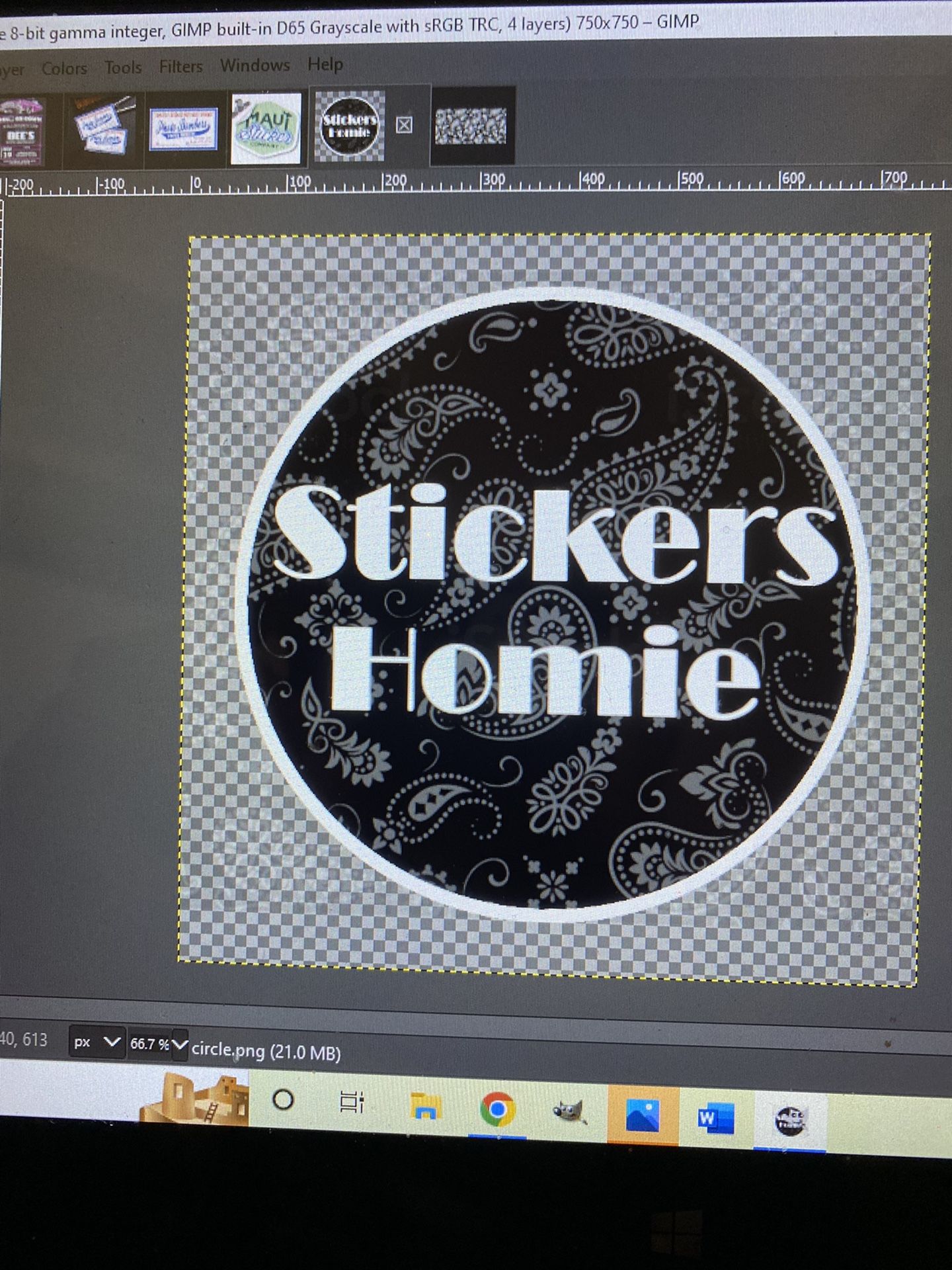 Stickers Homie Is Offering Custom Stickers