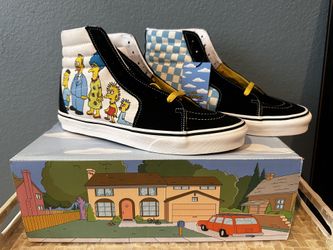 Vans Sk8 Hi // The Simpsons Family Portrait - 10M