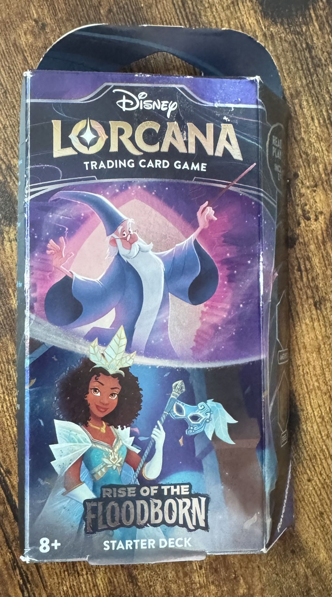 NEW and SEALED Disney Lorcana: Rise of the Floodborn Starter Deck Amethyst & Steel just $10