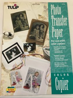 Photo Transfer Paper for Color Copier