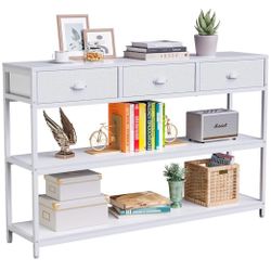 White TV Stand