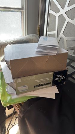 Envelopes white