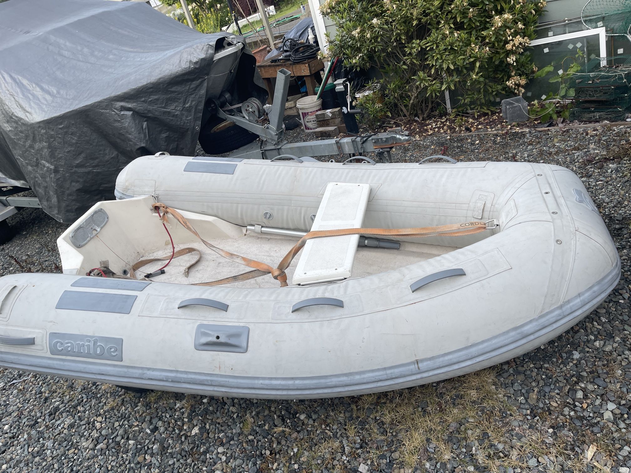 Dinghy Boat Hard Bottom