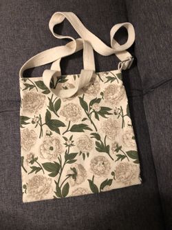 Thick Canvas Crossbody Bag 