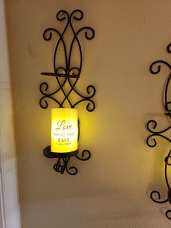 Beautiful Candle Holders, perfect for any side of your house.