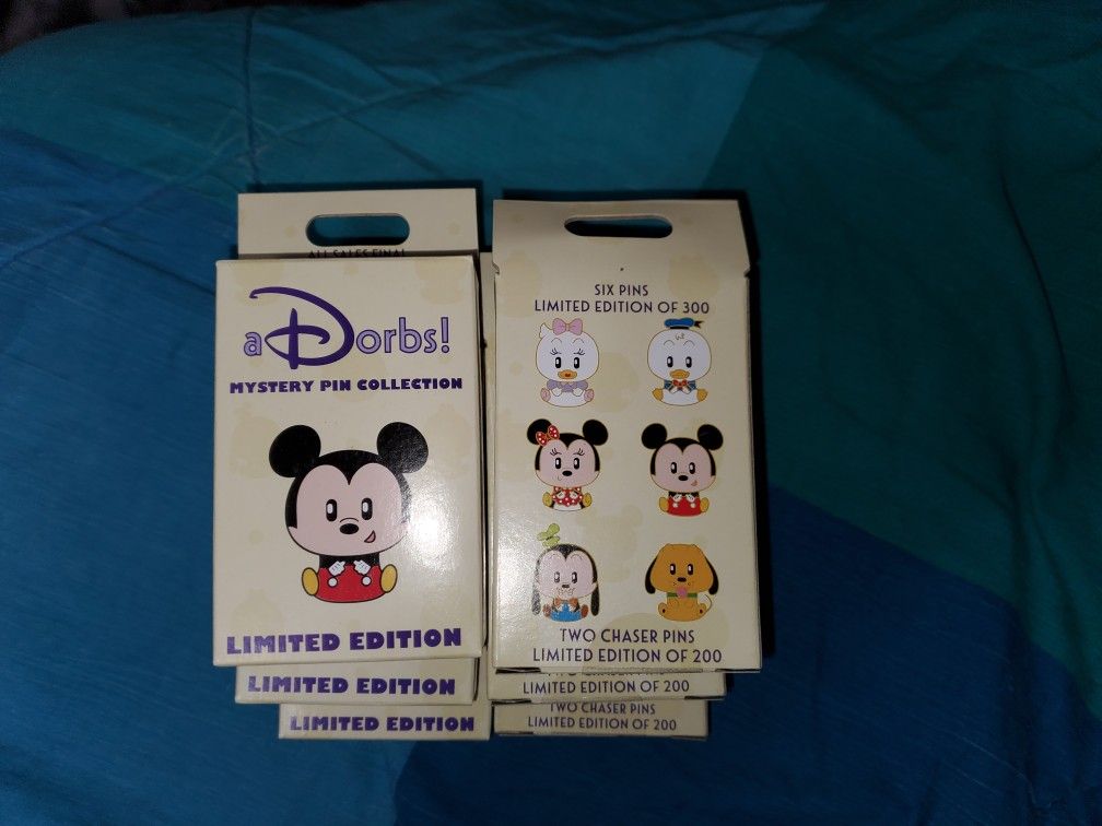 WDI Adorbs Mystery Pin Boxes 2 Pins In Each Box