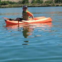 Lifetime Kids Canoe Hard Bottom 