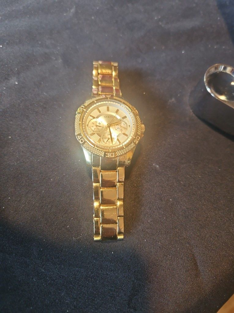 Gold Tone Guess