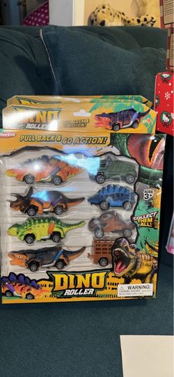 Dino pullback cars