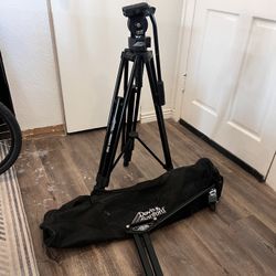 Davis & Sanford Provista 75XB Tripod with FM18 Fluid Head & Folding Dolly W3