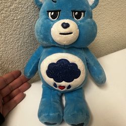 Grumpy rain cloud carebear 🌧️