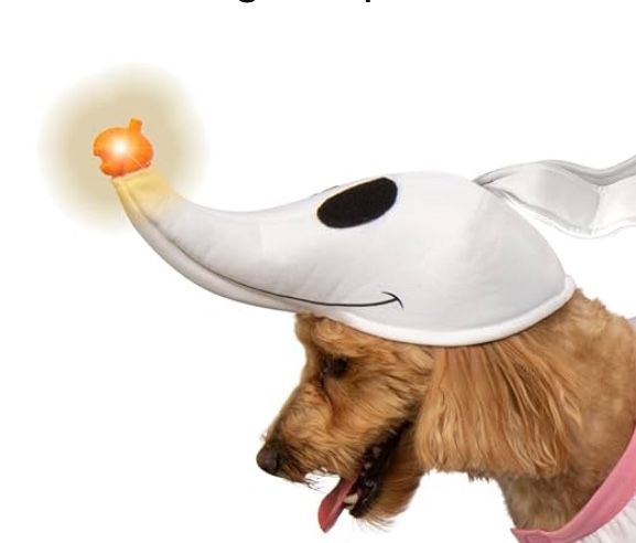 Disney Nightmare Before Christmas: Zero Pet Costume for For Dogs or Cats by Rubies, SMALL - new