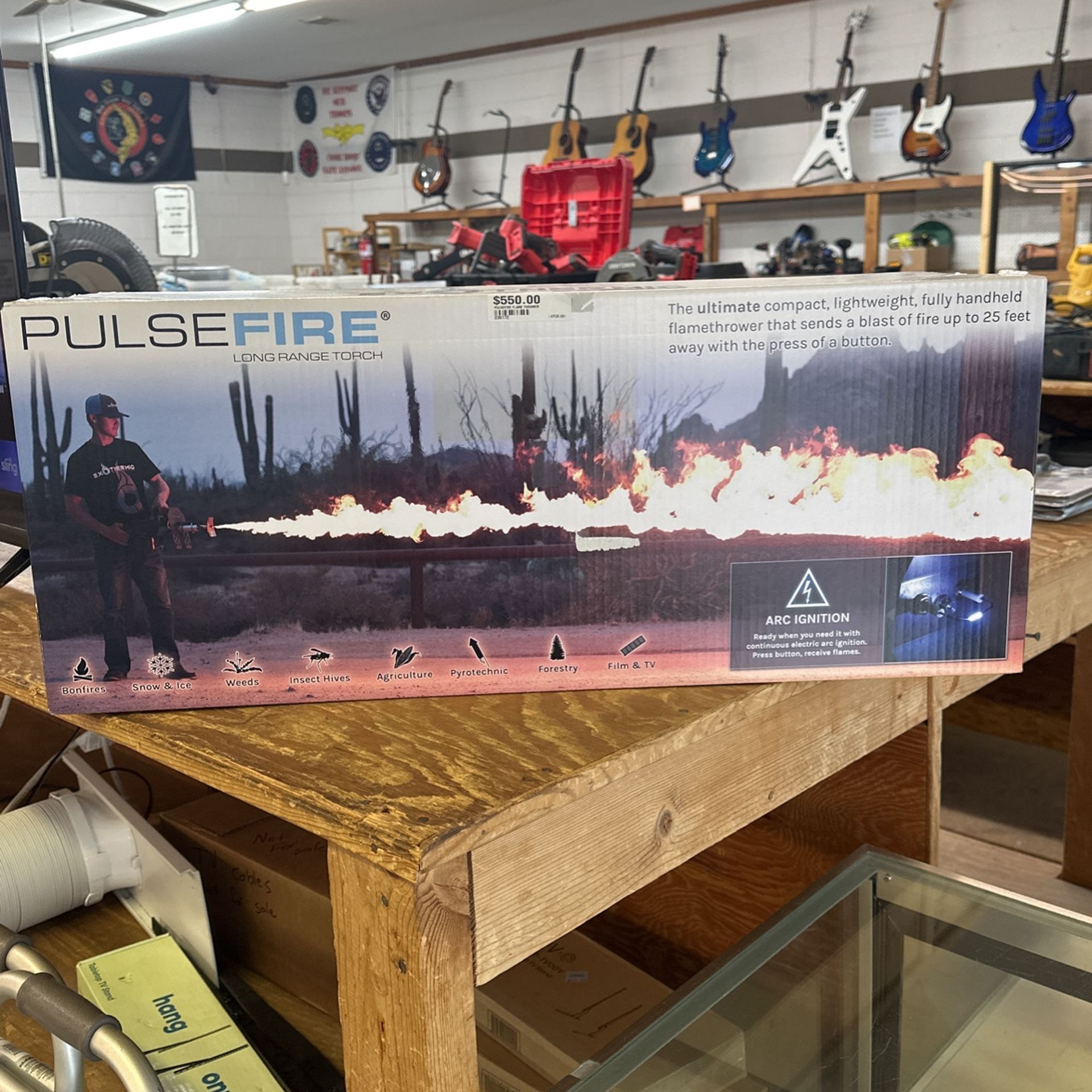 Pulse fire Flame Thrower (brand New)