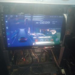 Android Touch Screen 10 Inch Audio Receiver Online Ready Clean No Scratches