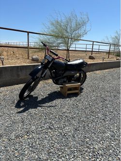 1972 Honda XL 250 motocross bike