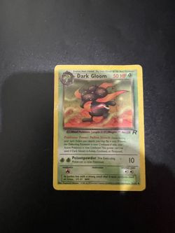 Dark Gloom Pokemon Card