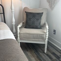 accent chair - solid wood very sturdy 