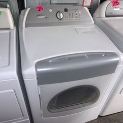 White Whirlpool Dryer 