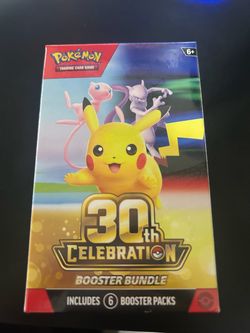 Pokémon 30th celebration booster bundle sealed