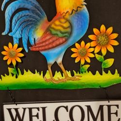 Welcome Sign Tin