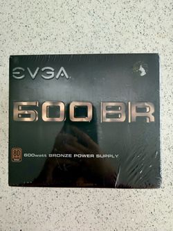 EVGA 600W Power Supply (80+ Bronze) – Brand New Sealed