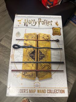 Noble Collection Harry Potter Marauder’s Map Wand Collection