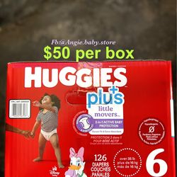 Huggies little movers size 6