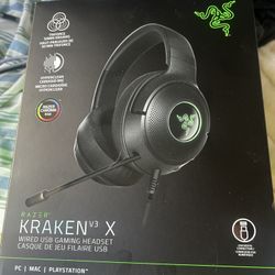Kraken V3 X Headset. PC/MAC/Play Station
