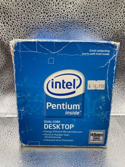 Intel Pentium E5300 Dual Core 2.60 GHz LGA 775 Heat Sink Fan CPU Retail Box