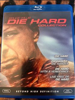 DIE HARD BLU RAY COLLECTION 1080P HIGH DEFINITION!!! ALL 4 MOVIES