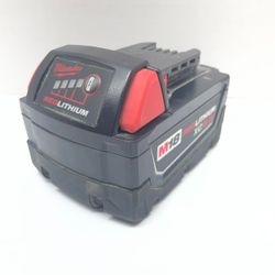 MILWAUKEE 48-11-1850 M18 REDLITHIUM XC5.0 18V 5.0AH BATTERY (CMP128830)