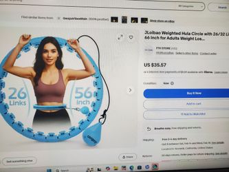 Weighted hula Exercise ring