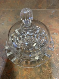 Miniature Cut Glass Caviar/Compote Dish
