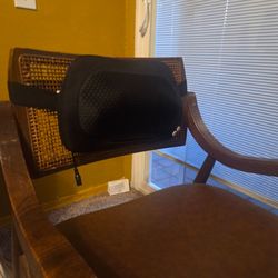 Massager strapped chair